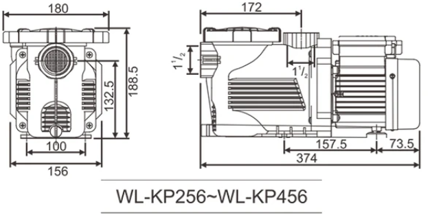 bơm Laswim KP256